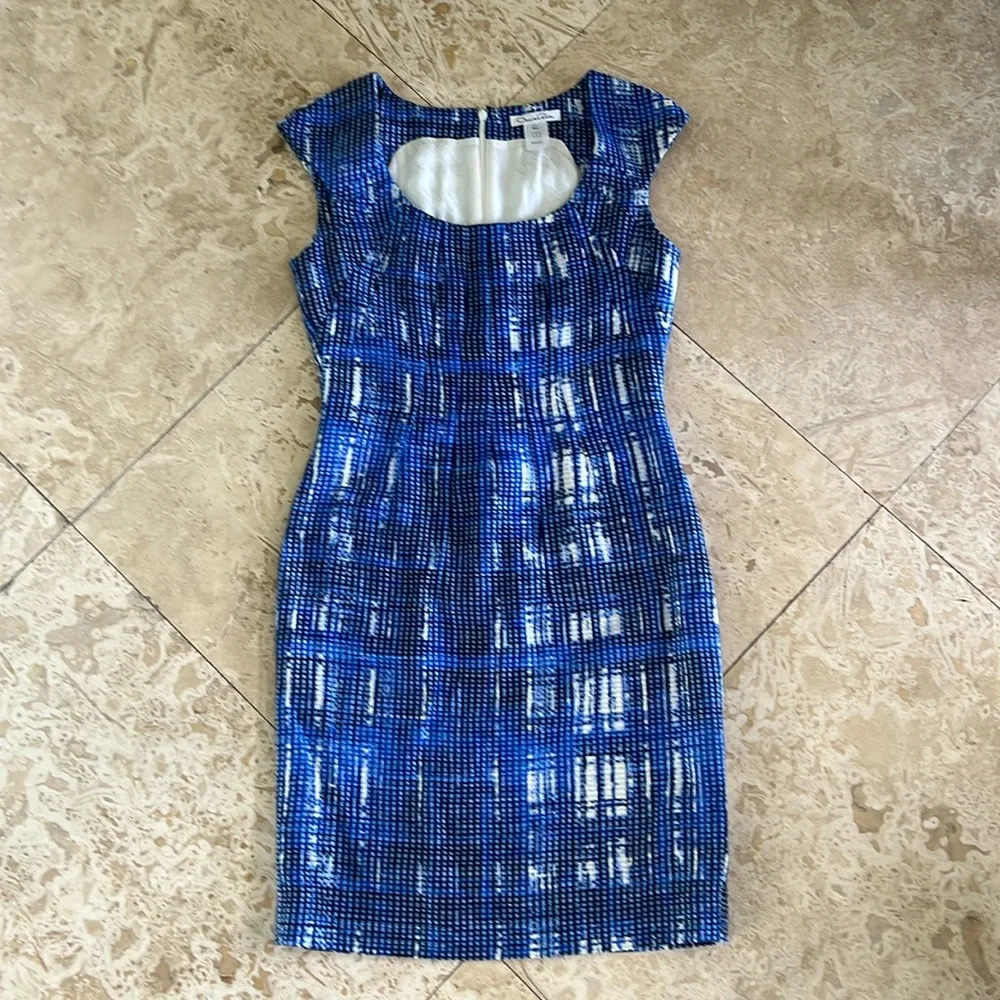 white christmas dresses Oscar de la Renta Black Pearl and Sequins Embellished Cocktail Dress Sz 6 main image 1